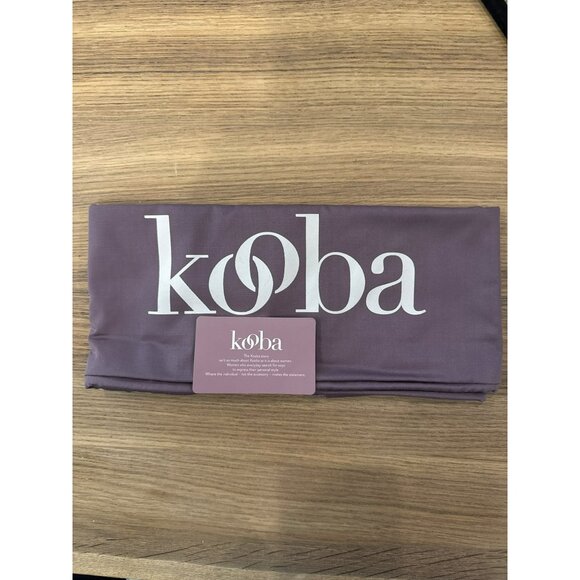 Kooba Crawford Black Leather Tote Bag With Double Handles Shoulder Purse NWT - Picture 6 of 7